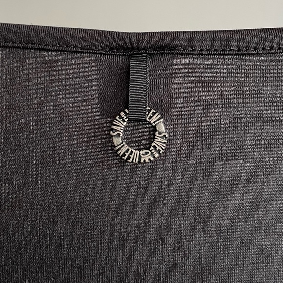 Save the Queen Italy Y2K Vintage “NEW YORKER” Wet Look Silk Chiffon Dress - Picture 7 of 7